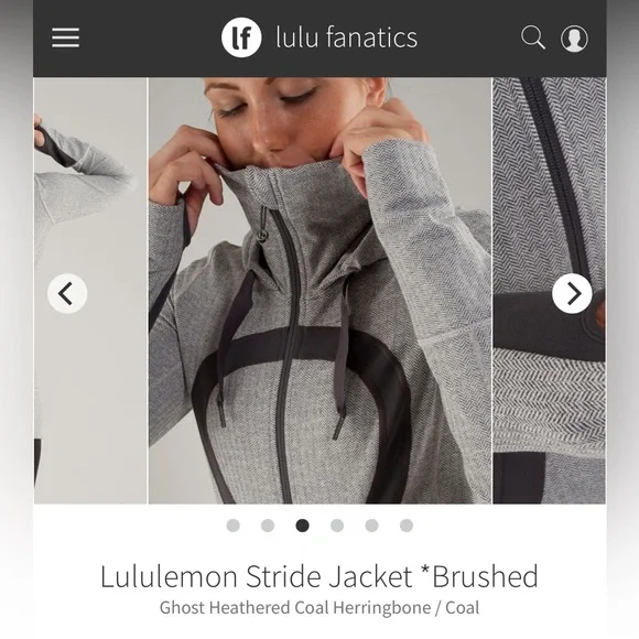 Lululemon Stride Define Jacket *Brushed Size 8 - Picture 3 of 10